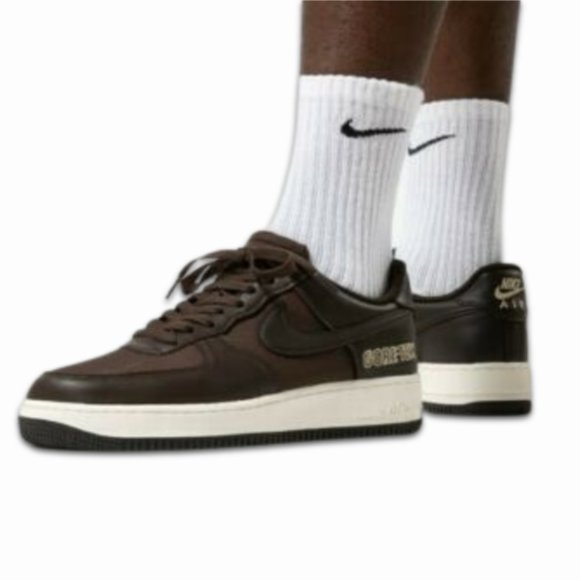 Air Force 1 GTX GoreTex Baroque Brown Shoes 8.5 - Picture 2 of 9